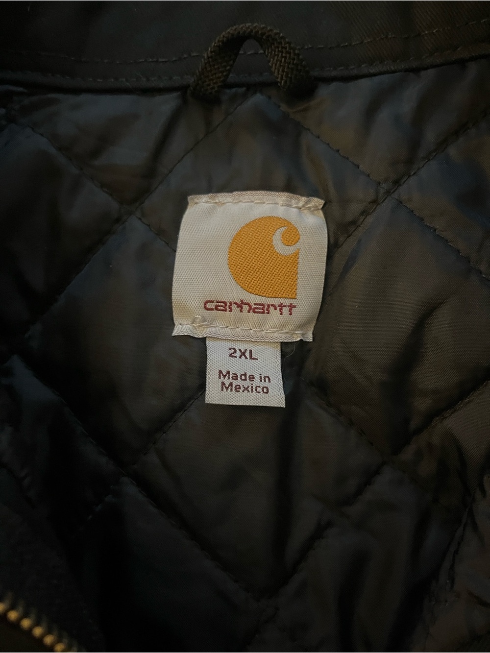 Vintage Carhartt Detroit style twill work jacket - never worn!! $50! - Picture 4 of 8